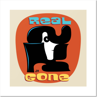 Real Gone Cat Posters and Art